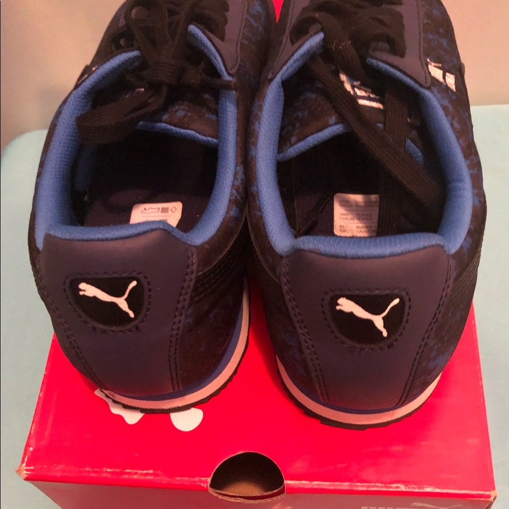 Unisex Dark blue Puma Sneakers - Picture 2 of 4